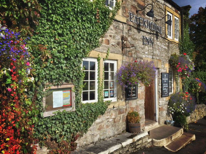The Pack Horse Pub, Little Longstone in the Peak District